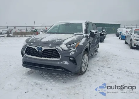 2021 Toyota Highlander Hybrid Limited z USA, uszkodzony, nr VIN 5TDXBRCH6MS520205